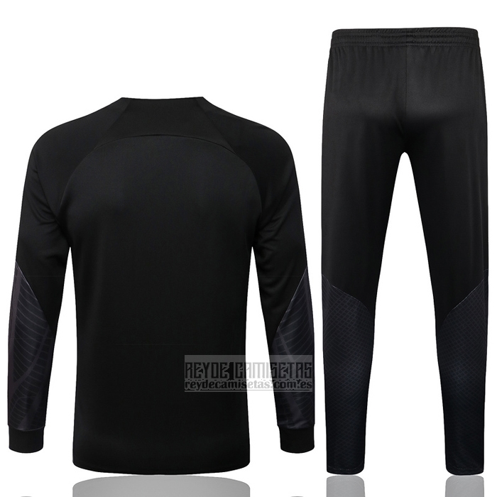 Chandal de Chaqueta del Corea del Sur 2022-2023 Negro